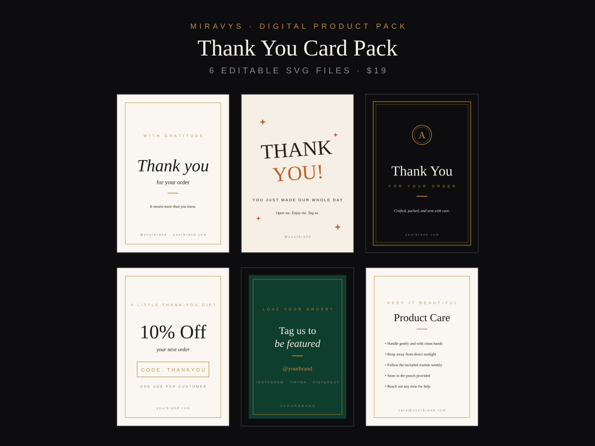 Thank-You Card Pack preview